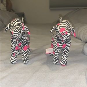 Victorias secret VS pink zebra & pink dog